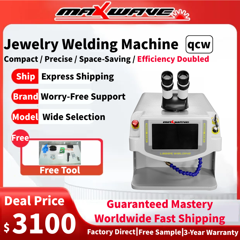 Jewelry Repair & Watches Photos - Soudeuse laser à impulsions QCW 60W-200W,