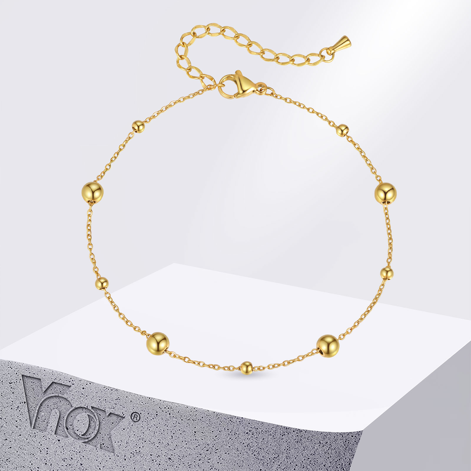 Jc Jewelry & Watches Reviews - Vnox – bracelets de cheville en