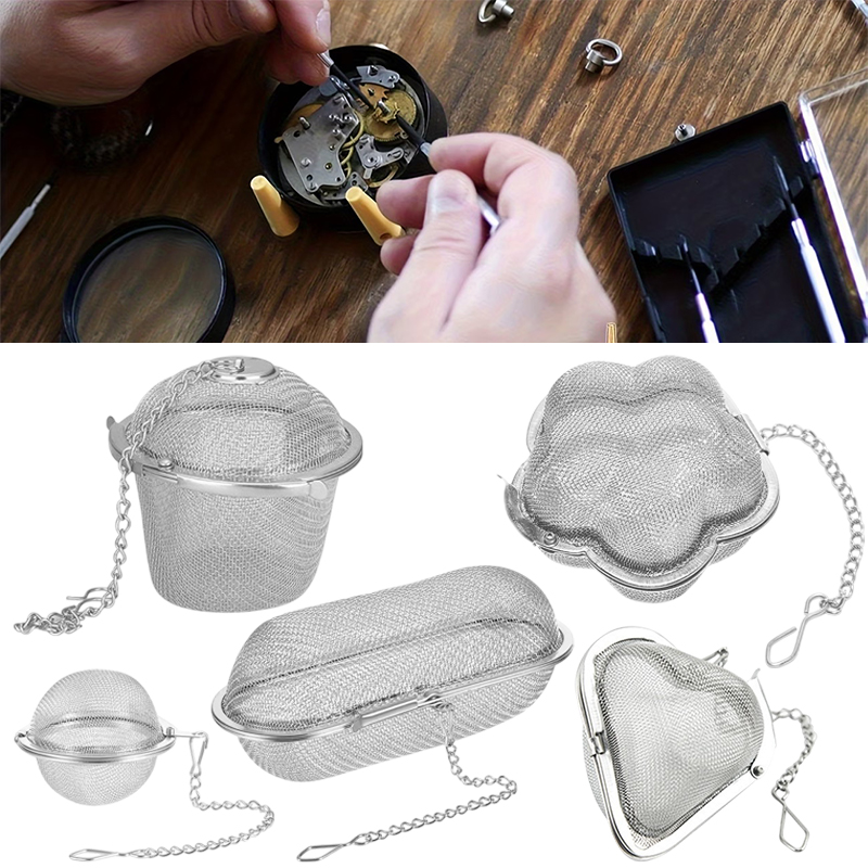 Jewelry Eyewear Watches & Accessories - Panier de nettoyage en acier inoxydable