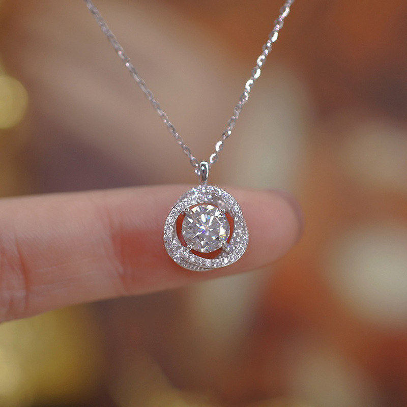 Bijoux en argent Sterling 925, - Crystal Choker Necklace avis et prix