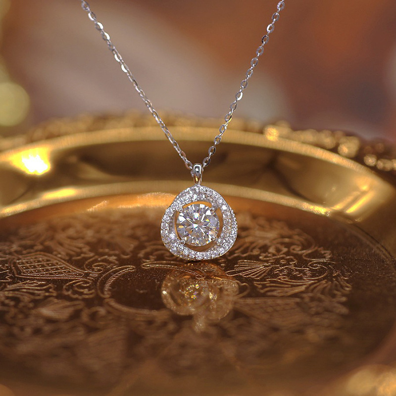 Bijoux en argent Sterling 925, - Crystal Choker Necklace avis et prix