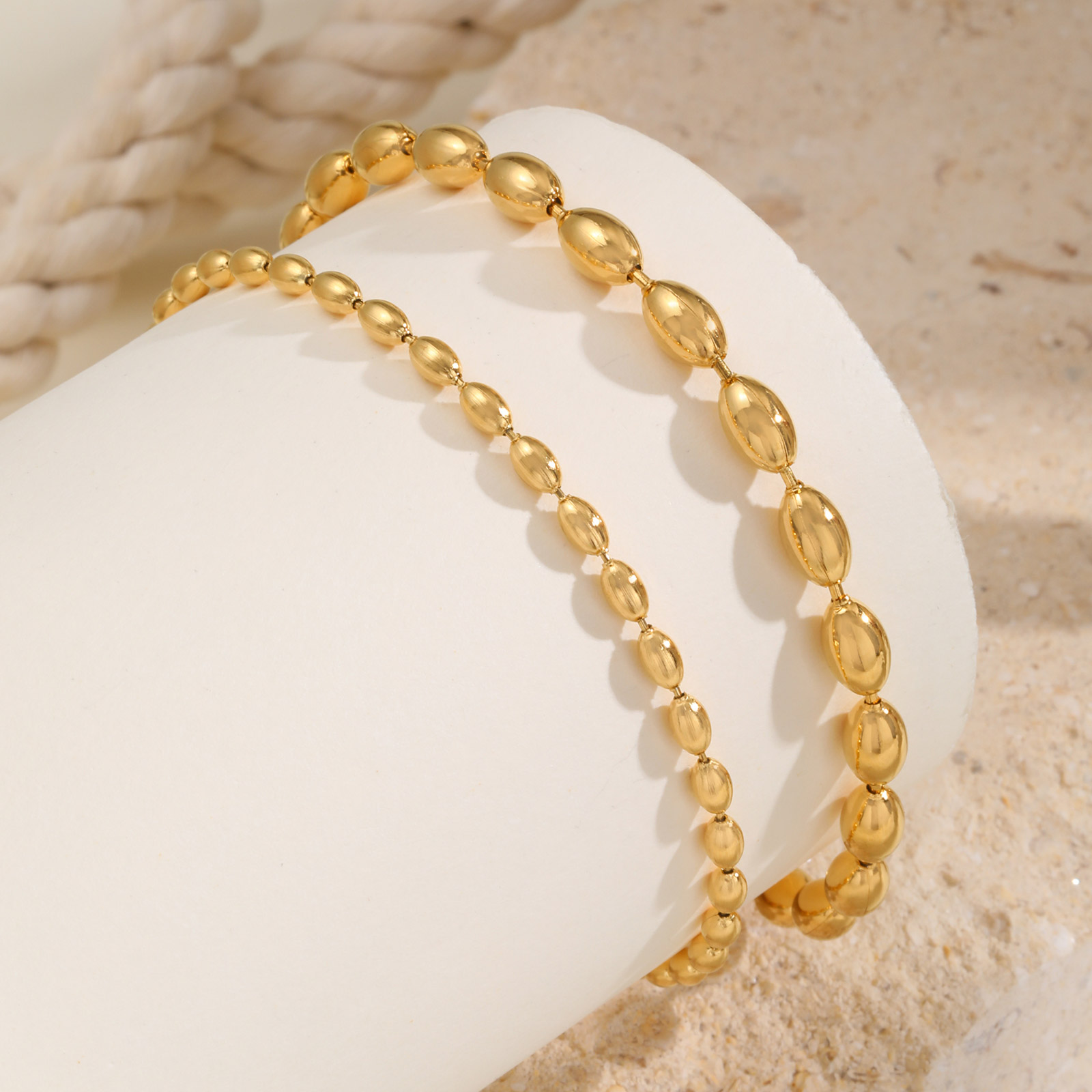 Bracelet de cheville en chaîne - Jc Jewelry & Watches Reviews avis et prix
