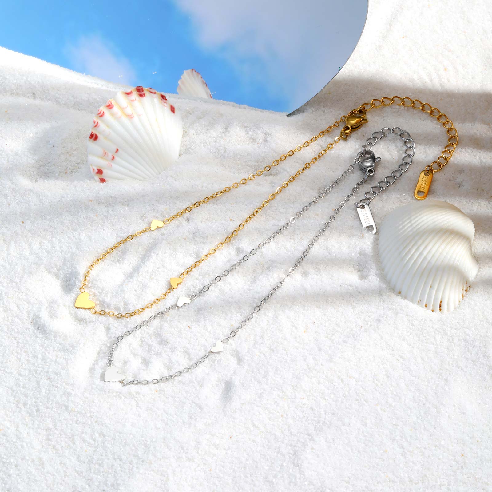 Bracelets de cheville en forme - Jc Jewelry & Watches Reviews avis et prix