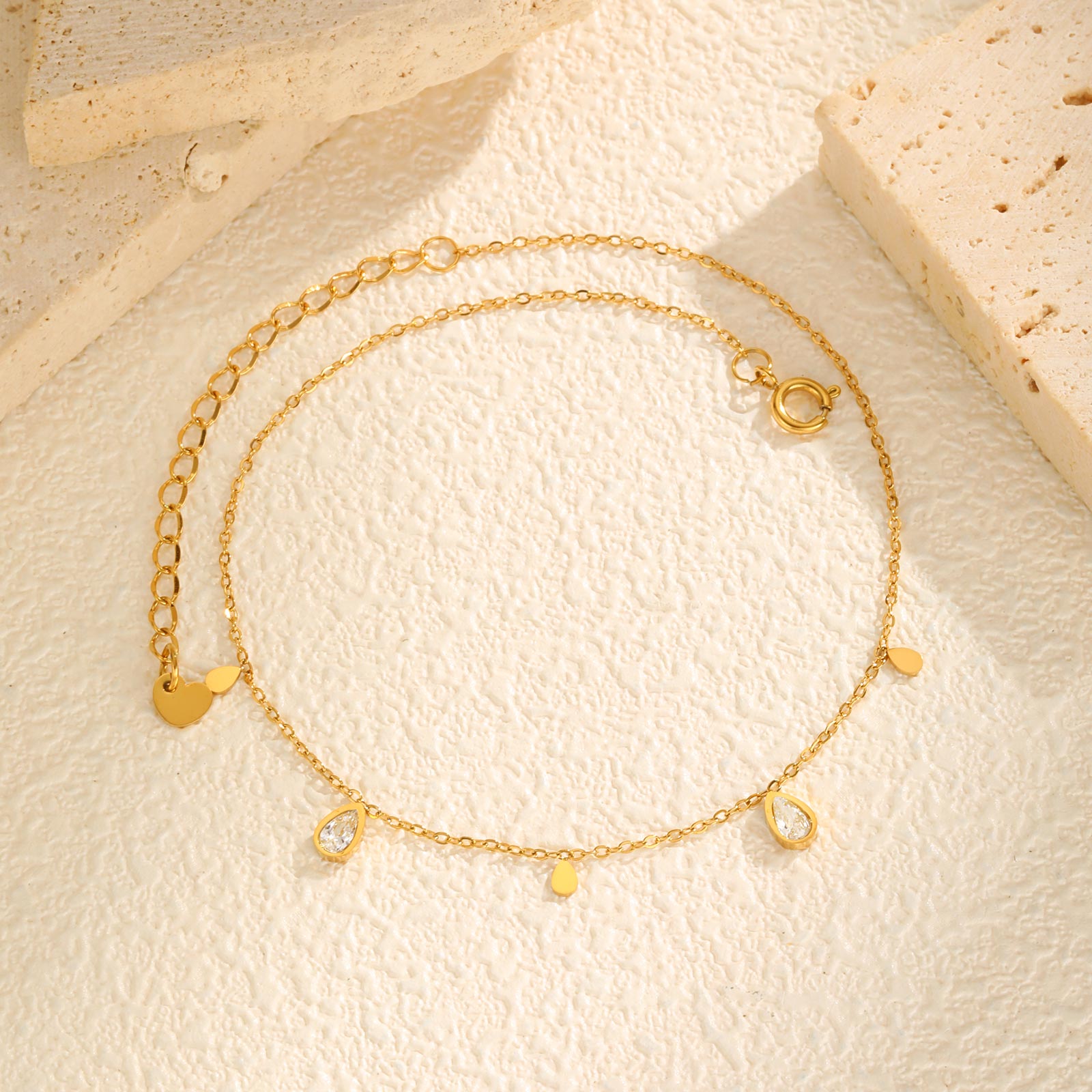 Bracelet de cheville délicat e - Jc Jewelry & Watches Reviews avis et prix