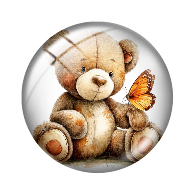 Ours papillon 12/18/20/25mm ve - Butterfly Pendant Necklace avis et prix