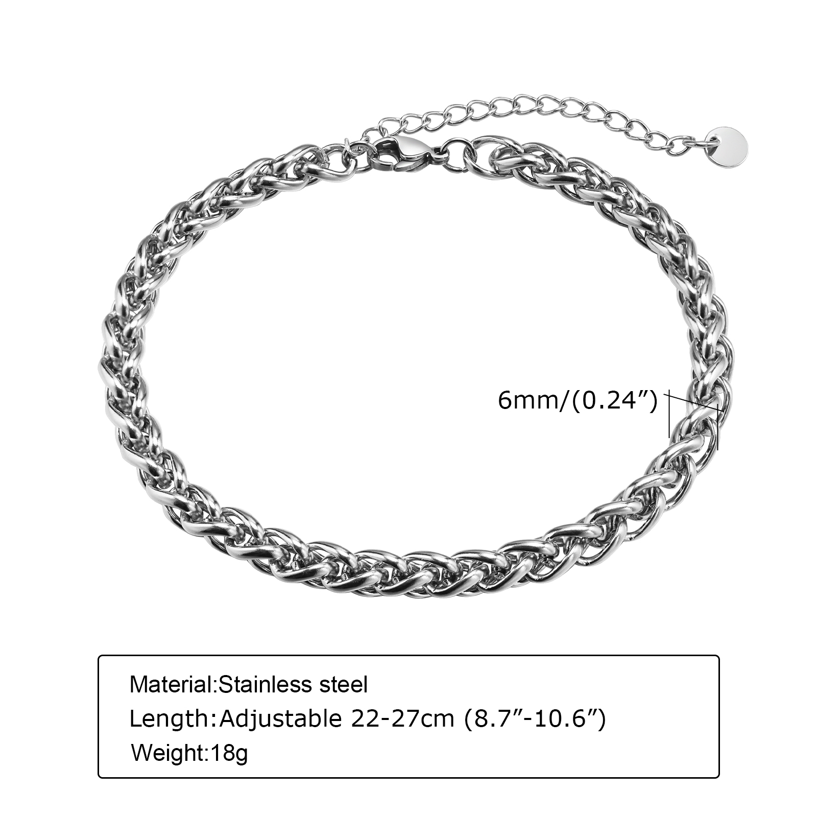 Vnox – bracelets de cheville e - Jc Jewelry & Watches Reviews avis et prix