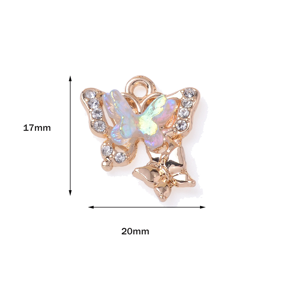 Breloques animaux en forme de  - Butterfly Pendant Necklace avis et prix