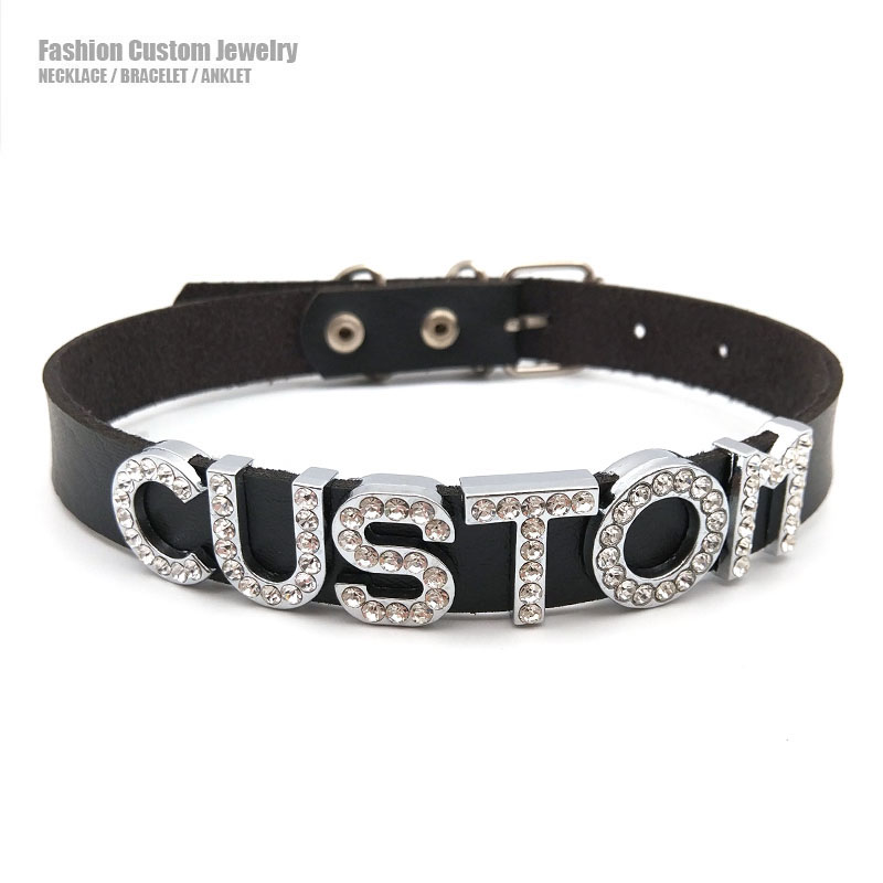 Colliers personnalisés avec le - Crystal Choker Necklace avis et prix