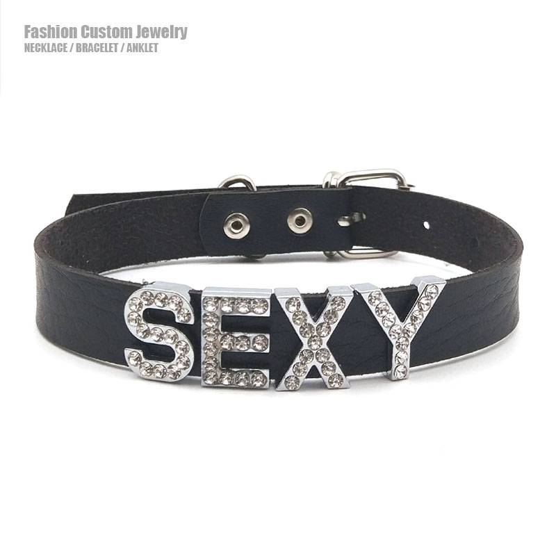 Colliers personnalisés avec le - Crystal Choker Necklace avis et prix