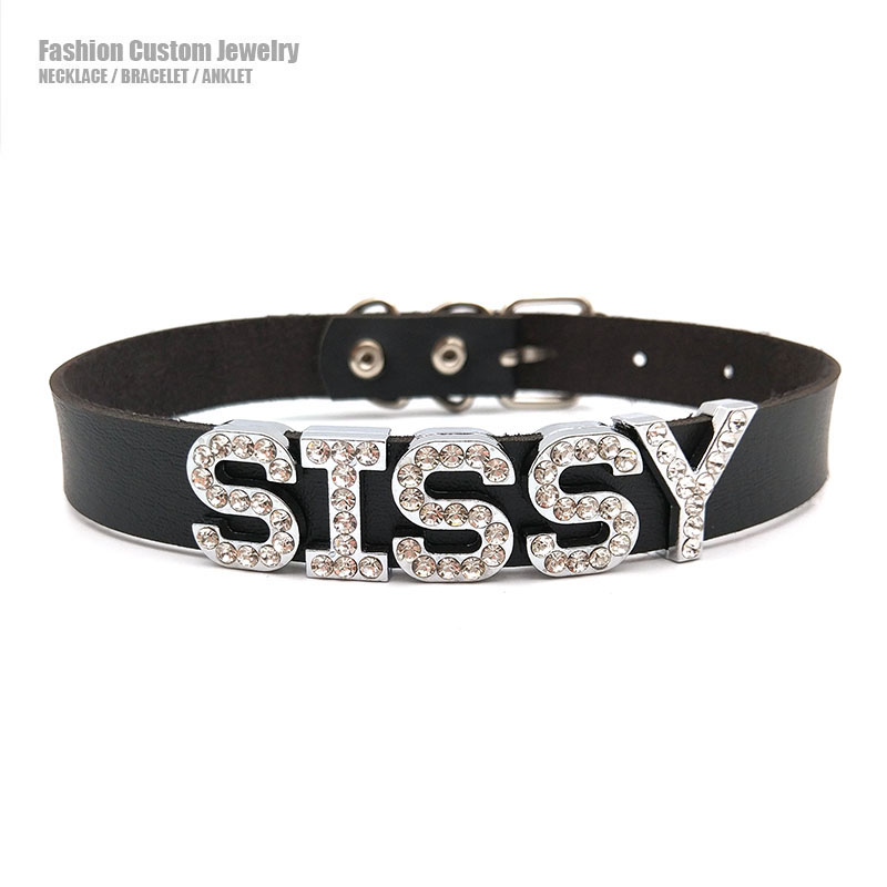Colliers personnalisés avec le - Crystal Choker Necklace avis et prix