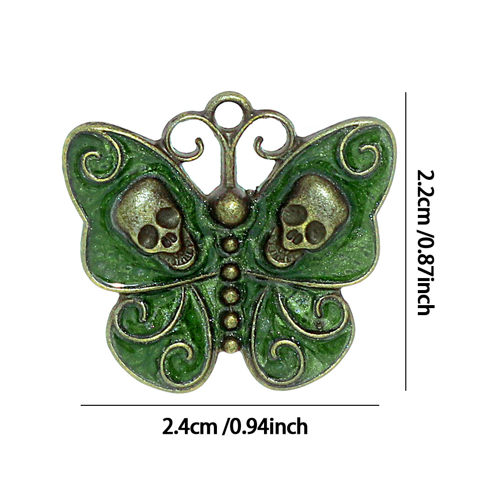 Pendentifs Émaillés Gothiques  - Butterfly Pendant Necklace avis et prix
