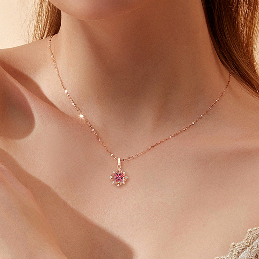 Collier pendentif en cristal r - Crystal Choker Necklace avis et prix